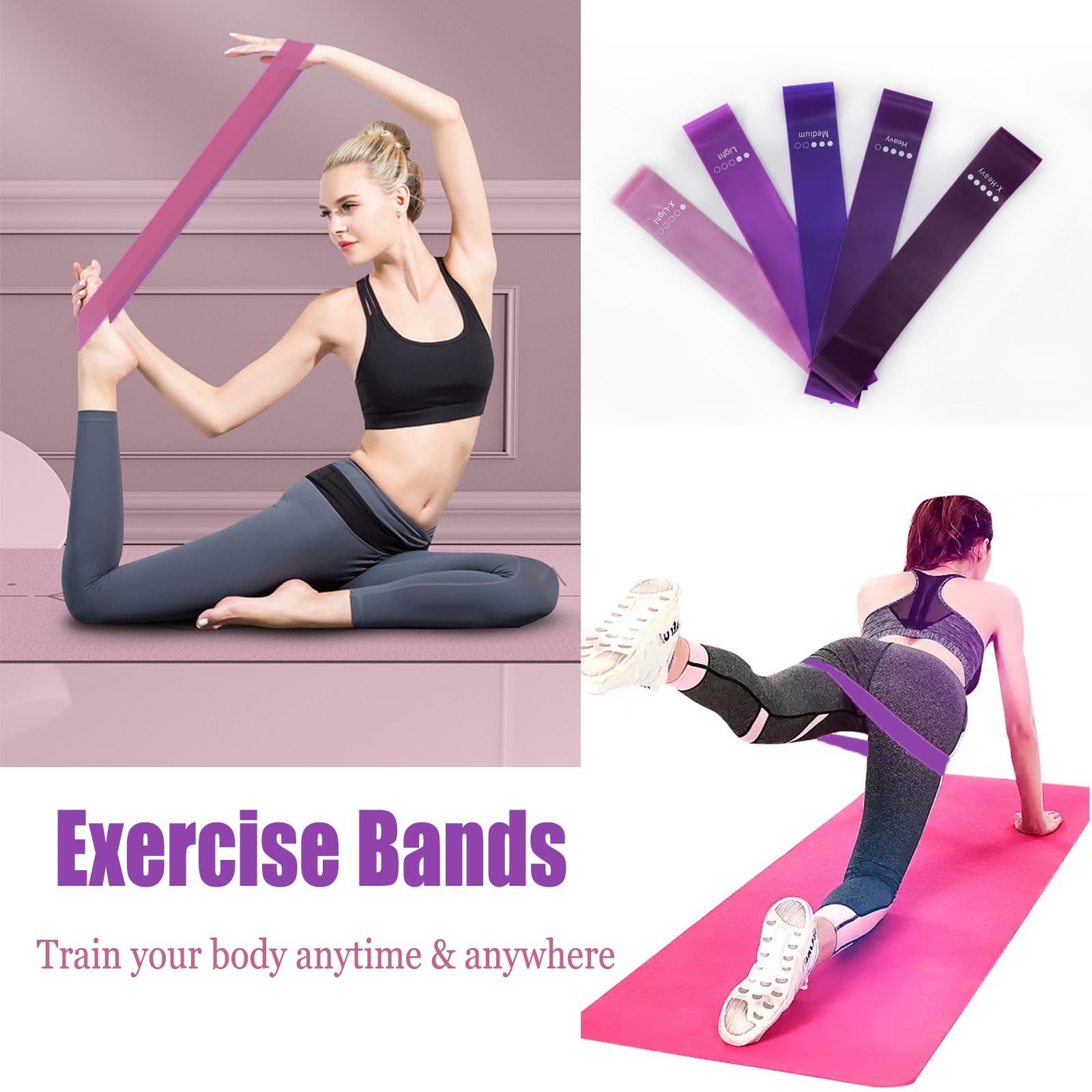Fitness Elastic Resistance Ban - Crossfit Workout With Equipment บทวิจารณ์และราคา