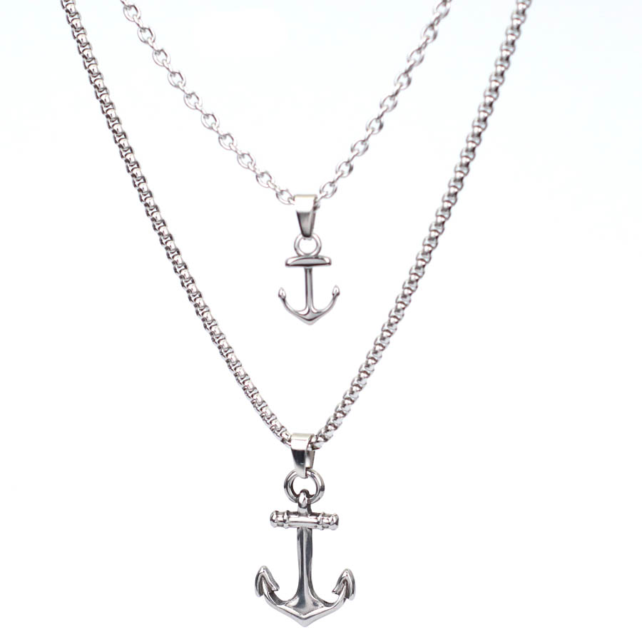 Hiphop Anchor Necklace For Men - Battle Rope Anchor บทวิจารณ์และราคา