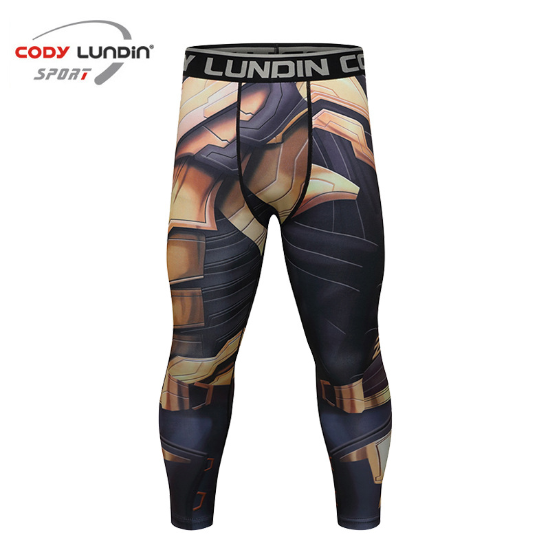 Men Compression Pants MMA Cros - Crossfit Ga บทวิจารณ์และราคา