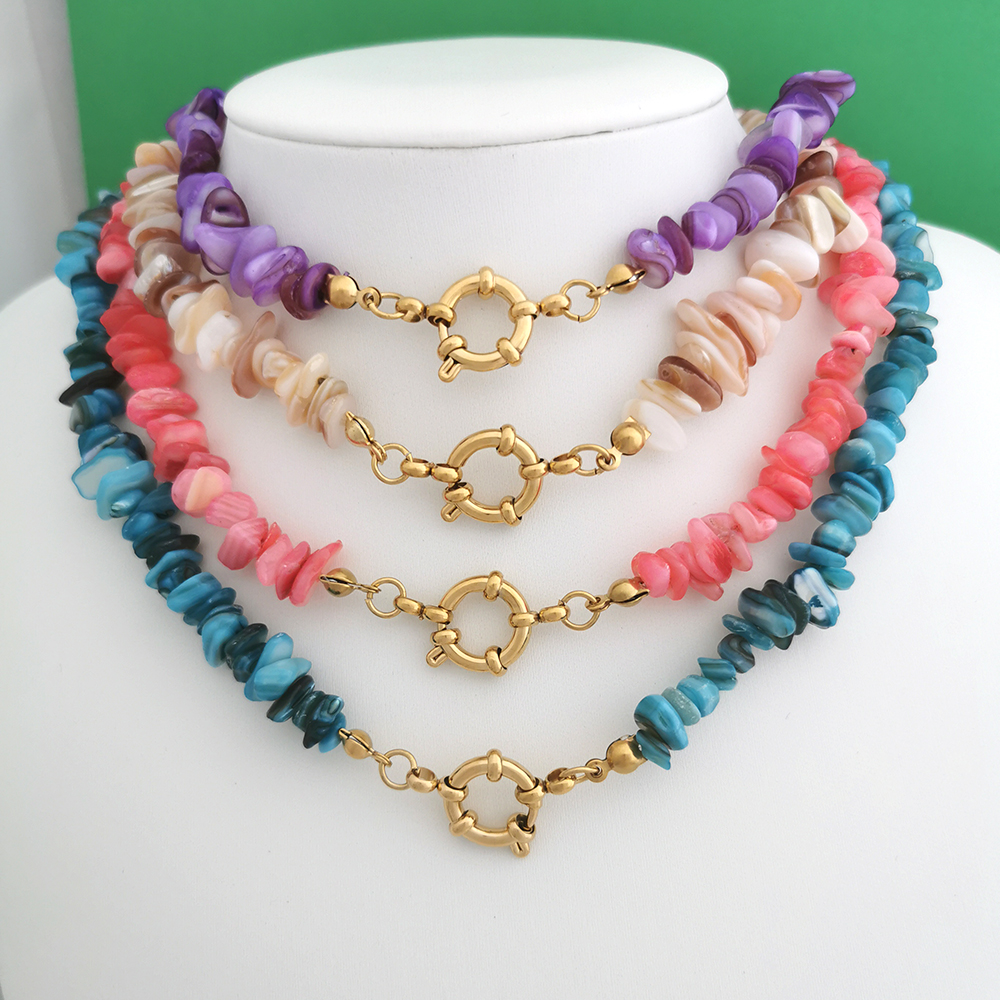 Anchor Clasp Necklace Women Ch - Battle Rope Anchor บทวิจารณ์และราคา