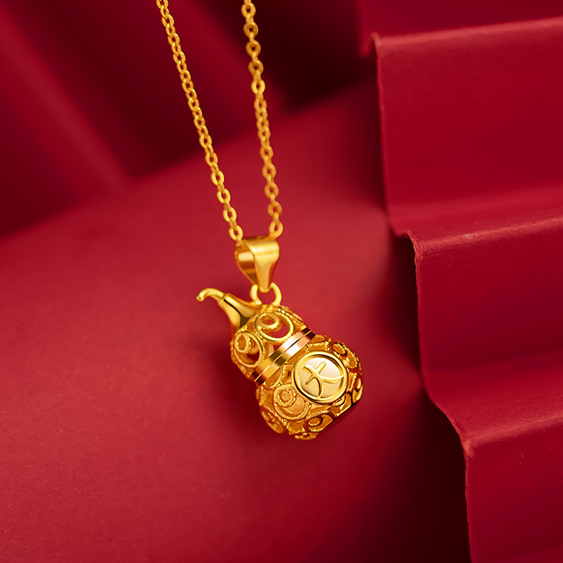 Pure 18K Gold Necklace Lucky H - Battle Rope Anchor บทวิจารณ์และราคา