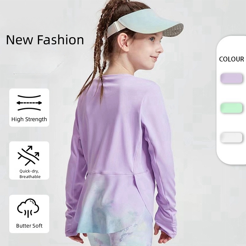 Girls Long Sleeve Shirts Quick - Crossfit Gym บทวิจารณ์และราคา