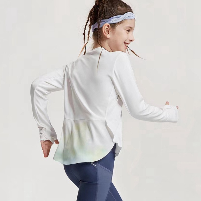 Girls Long Sleeve Shirts Quick - Crossfit Gym บทวิจารณ์และราคา