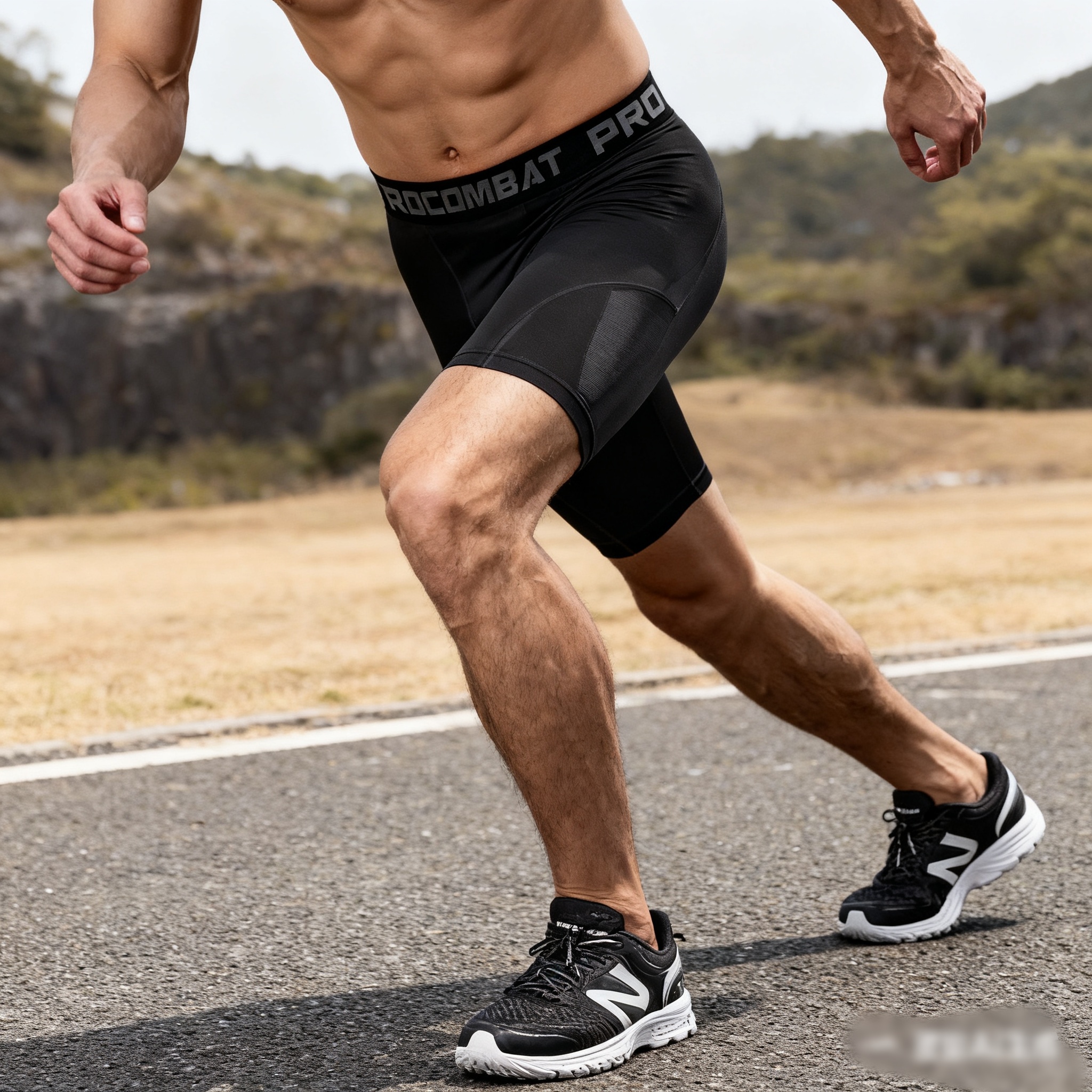 Men Running Leggings Quick Dry - Crossfit Ga บทวิจารณ์และราคา