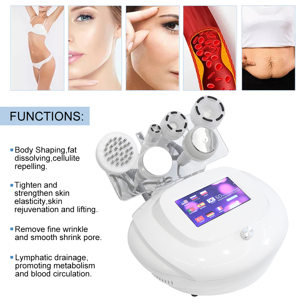 6 in 1 120K Cavitation Vacuum  - Crossfit Gym บทวิจารณ์และราคา
