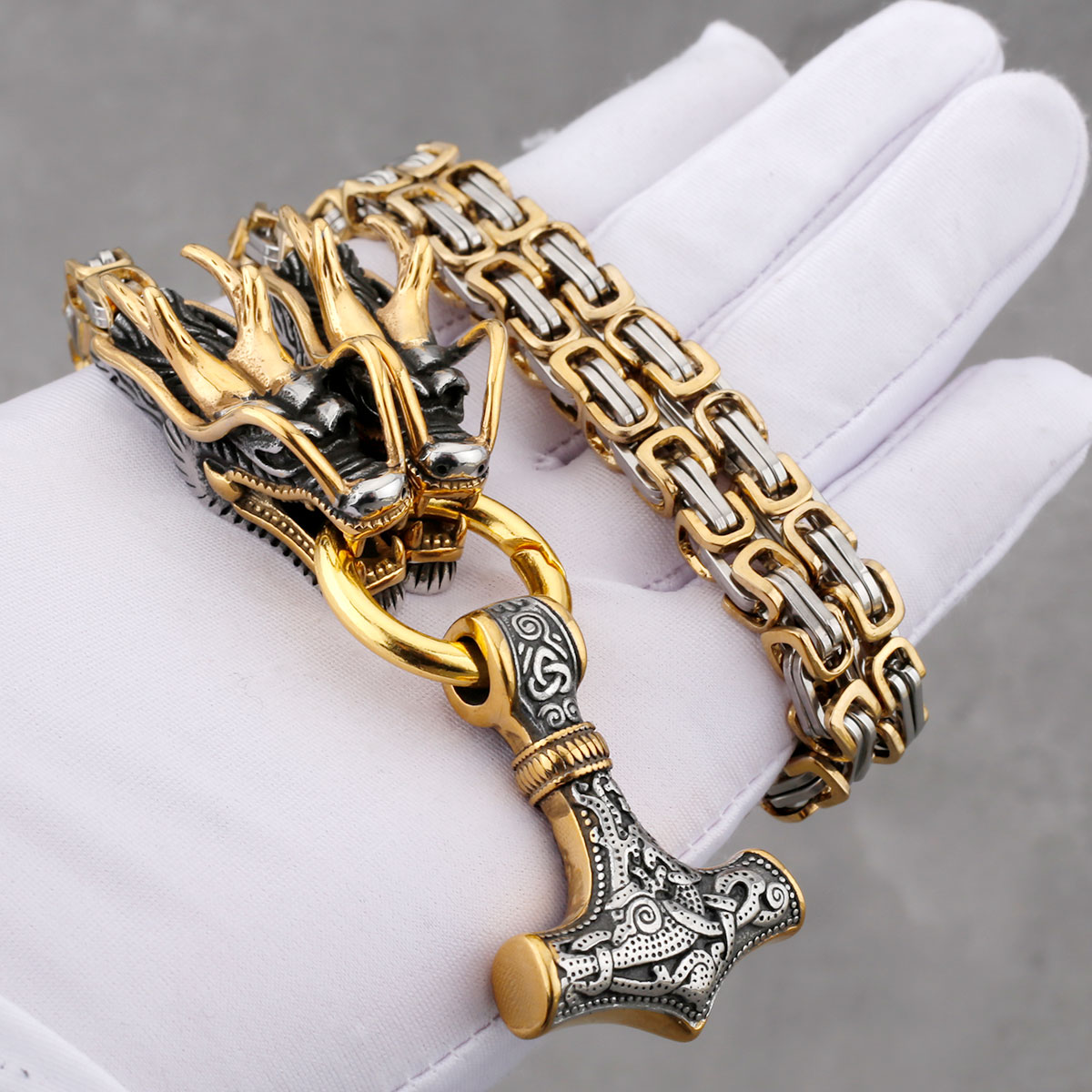 Stainless Steel Viking Dragon  - Battle Rope Anchor บทวิจารณ์และราคา