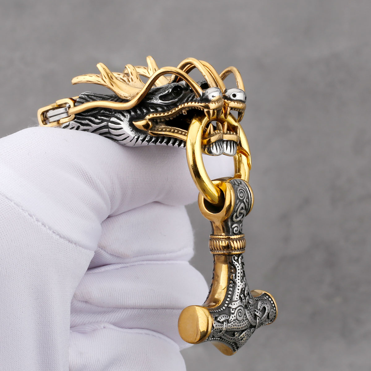 Stainless Steel Viking Dragon  - Battle Rope Anchor บทวิจารณ์และราคา