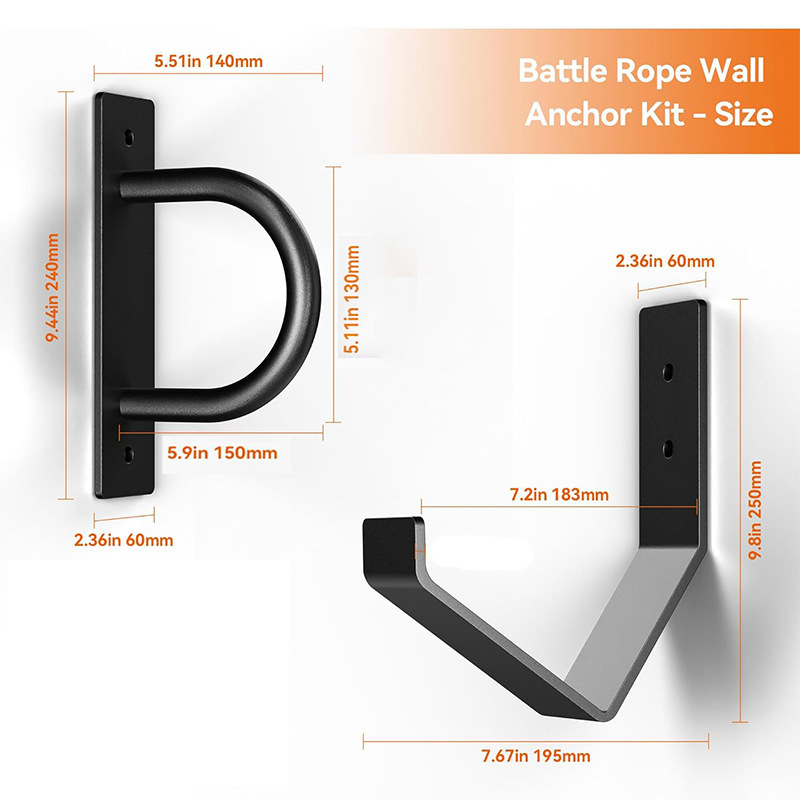 Battle Rope Wall Anchor Kit Wa - Battle Rope Anchor บทวิจารณ์และราคา