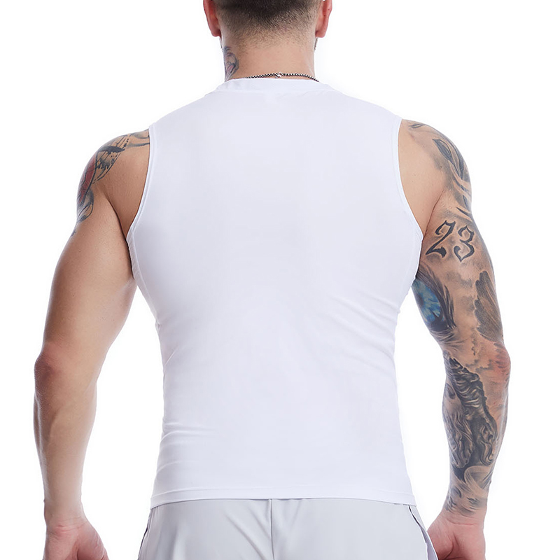 Cross Print Sleeveless Compres - Crossfit Gym บทวิจารณ์และราคา